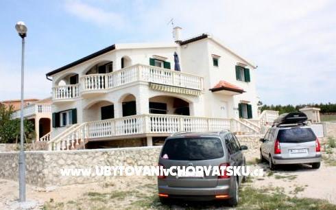 Appartementen Kovačić - Villa Mila – Accommodatie eiland Pag Kroatië