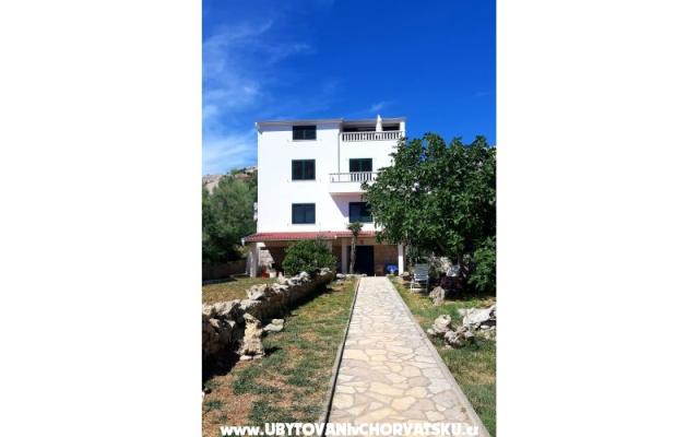 Vila Miluna – Accommodatie eiland Pag Kroatië