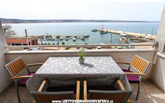 Appartementen Tica – Accommodatie Starigrad Paklenica Kroatië