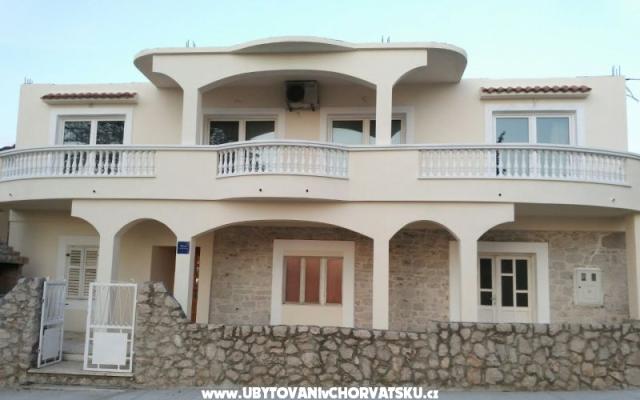Appartementen Tkon-Muscet – Accommodatie eiland Pasman Kroatië