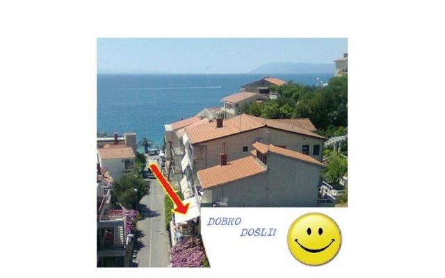 Appartement Olivija – Accommodatie Podgora Kroatië