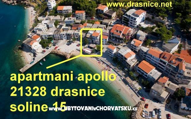 Appartementen Apollo – Accommodatie Podgora Kroatië