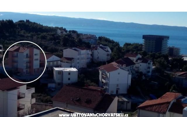 Appartementen Šolić – Accommodatie Podstrana Kroatië