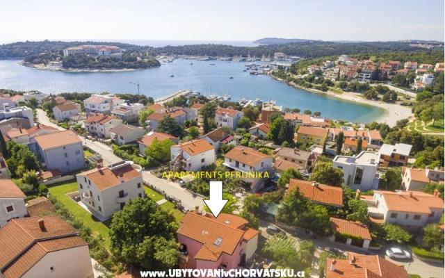 Appartementen Perunika – Accommodatie Pula Kroatië