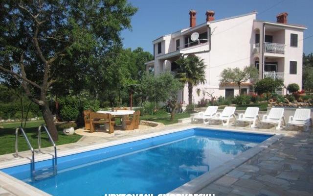 Appartement pool Slivar – Accommodatie Pula Kroatië