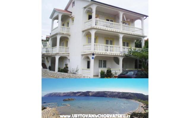 Appartementen Zora – Accommodatie eiland Rab Kroatië