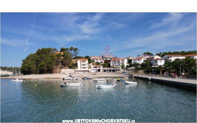 Appartementen Dora – Accommodatie eiland Rab Kroatië