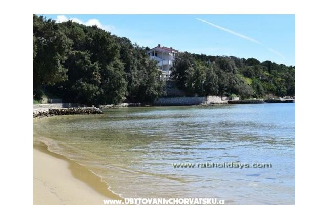 Huis Ana directly by the beach – Accommodatie eiland Rab Kroatië