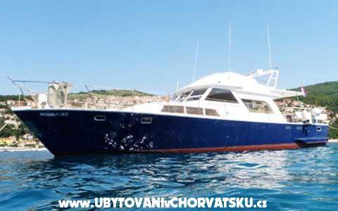 Huisbot Princezna Kristina – Accommodatie Rabac Kroatië