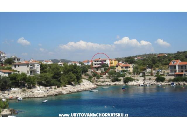 Appartementen Ražanj (Appartementen Soldić) – Accommodatie Rogoznica Kroatië