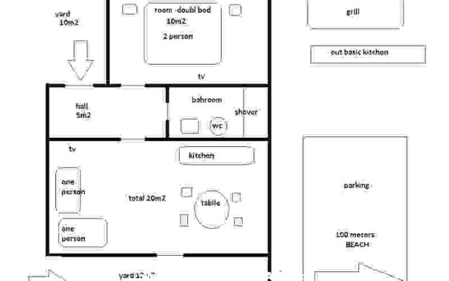 Appartementen  žaborić Jasenovo , apart – Accommodatie Sibenik Kroatië