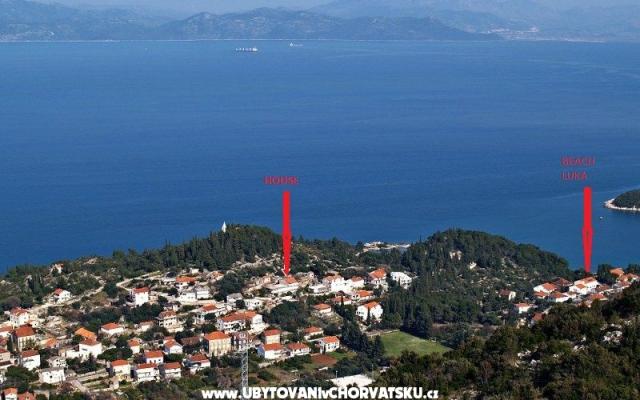 Appartementen Ljubica – Accommodatie Trpanj – Peljesac Kroatië