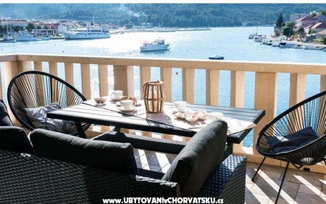 Appartementen Dea Caeli – Accommodatie Vela Luka – Korcula Kroatië