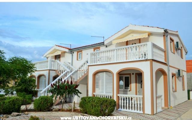 Appartementen Čvangić – Accommodatie eiland Vir Kroatië