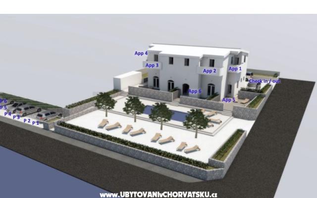 Villa Ivanović – Accommodatie eiland Vir Kroatië