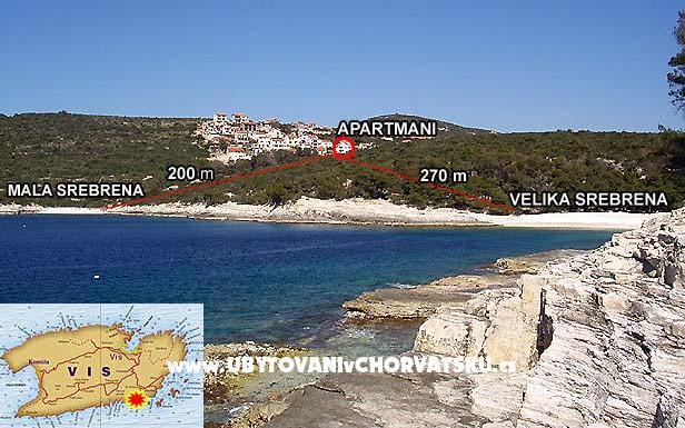 Appartementen Janković – Accommodatie eiland Vis Kroatië