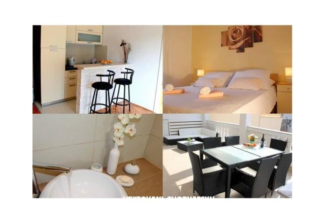Appartementen Juricev 100m to the beach – Accommodatie Vodice Kroatië
