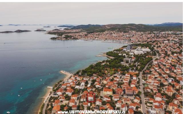Appartementen Karlov – Accommodatie Vodice Kroatië