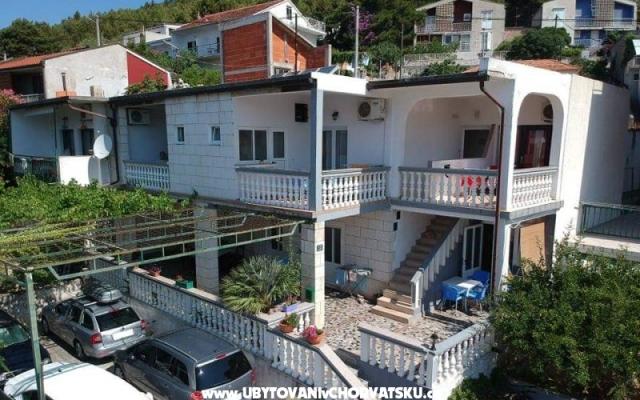 Appartementen Ostrog - Zaostrog – Accommodatie Zaostrog Kroatië