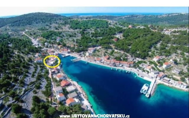 Appartement Zdenko – Accommodatie eiland Kaprije &amp; Zirje Kroatië