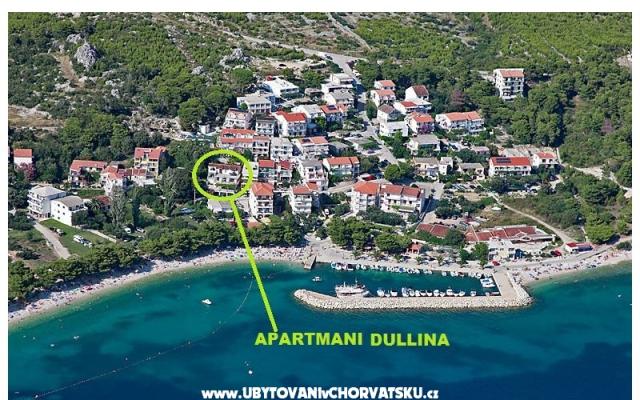 Appartementen Dullina – Accommodatie Zivogosce Kroatië