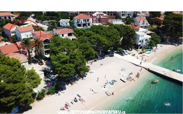 Appartementen Z and Z – Accommodatie Zivogosce Kroatië